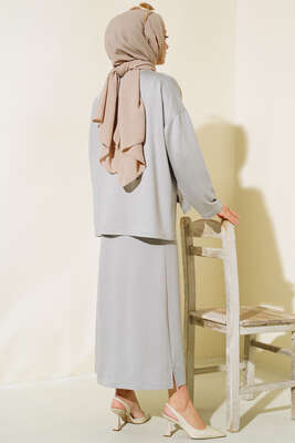 Etekli Takım Gri - Thumbnail