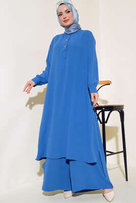 Pazarium - Salaş İkili Takım İndigo