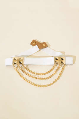 Pazarium - Zincirli Kemer Beyaz