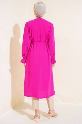 Belden Bağlamalı Kap Fuşya - Thumbnail