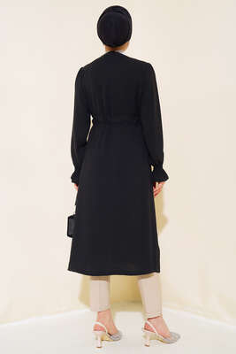 Belden Bağlamalı Kap Siyah - Thumbnail