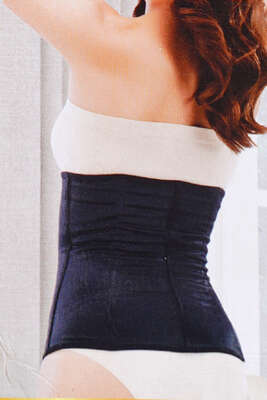 Bayan Bel Korse Siyah - Thumbnail