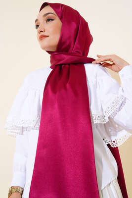 Pazarium - Pırlanta Abiye Şal Magenta