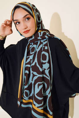 Dijital Medine Şal Mint - Thumbnail