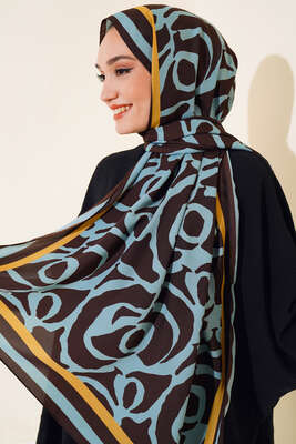 Dijital Medine Şal Mint - Thumbnail