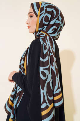 Dijital Medine Şal Mint - Thumbnail