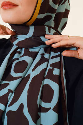 Dijital Medine Şal Mint - Thumbnail