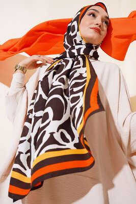 Dijital Medine Şal Kahve - Thumbnail