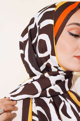 Dijital Medine Şal Kahve - Thumbnail