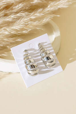 Damla Küpe Gümüş - Thumbnail