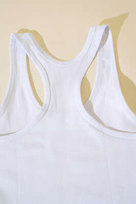 Bayan Sporcu Atlet Beyaz - Thumbnail