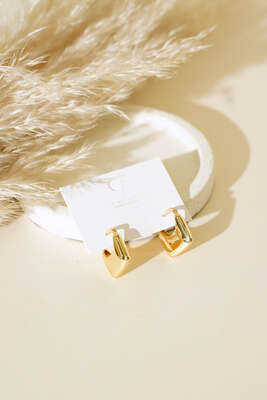 Çanta Model Küpe Gold - Thumbnail