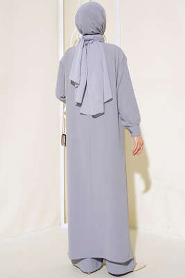 Ayrobin Salaş İkili Takım Gri - Thumbnail