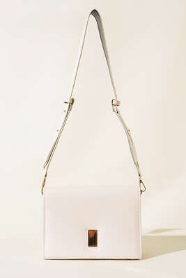 Çift Gözlü Askılı Çanta Bej - Thumbnail