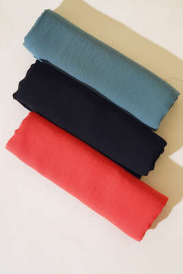 Cazz Serisi 3'lü Şal Seti Asorti 11 - Thumbnail