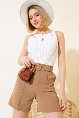 Çımalı Kemerli Şort Bisküvi - Thumbnail