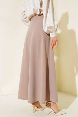 Kloş Model Etek Vizon - Thumbnail