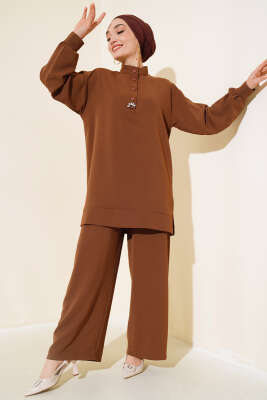 Pazarium - Yarım Çıtçıtlı İkili Takım Kahve