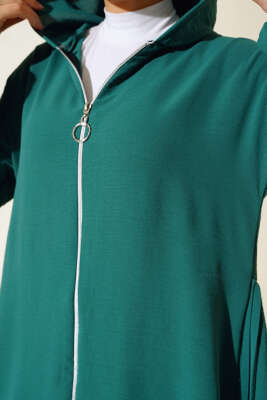 Arkası Pileli Ayrobin İkili Takım Petrol - Thumbnail