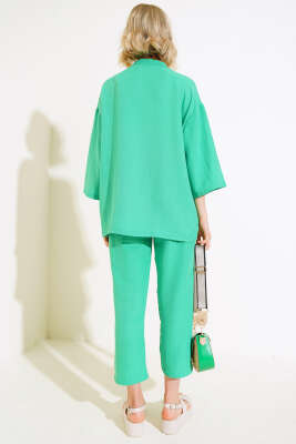 Krep Kimono İkili Takım Benetton - Thumbnail