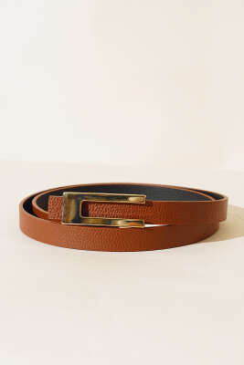 Pazarium - Tokalı Metal Kemer Taba