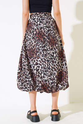 Leopar Desen Balon Etek Leopar - Thumbnail