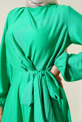 Önü Bağlamalı Elbise Benetton - Thumbnail