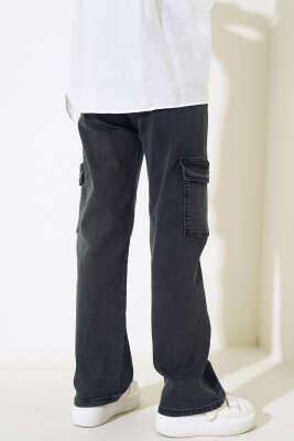 Cepli Kargo Pantolon Füme - Thumbnail