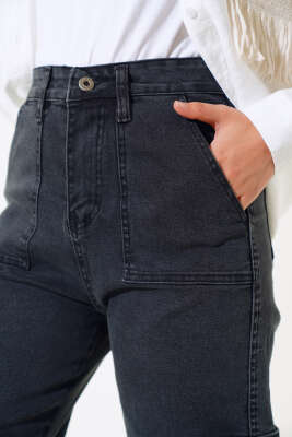 Cepli Kargo Pantolon Füme - Thumbnail