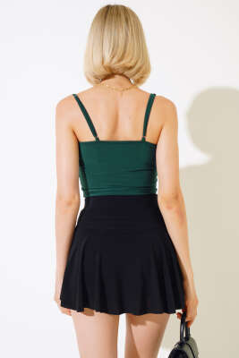 Askılı Sandy Crop Zümrüt - Thumbnail