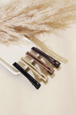 Dikdörtgen 4'lü Pens Toka Asorti - Thumbnail