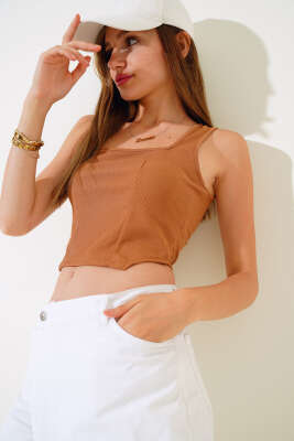 Fitilli Kaşkorse Crop Taba - Thumbnail