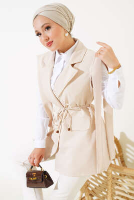 Beli İpli Yelek Taş - Thumbnail