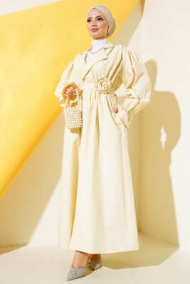 Pazarium - Bel Lastikli Kap Bej