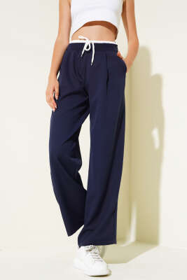 Bel Garnili Pantolon Lacivert - Thumbnail