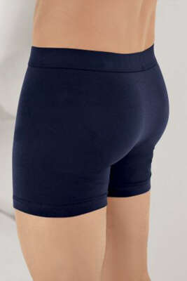 Şahinler Likralı Erkek Boxer Lacivert - Thumbnail