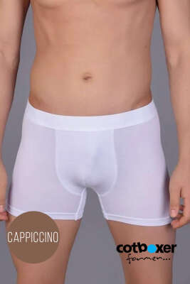 Pazarium - Cotboxer Modal Erkek Boxer Cappuccino