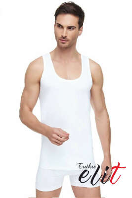 Pazarium - Tutku Elit Erkek Penye Atlet Beyaz