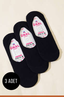 Bayan Babet Çorap Siyah - Thumbnail