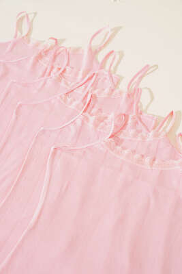 Tutku Jakarlı İp Askılı Bayan 6'lı Atlet Pirates - Thumbnail