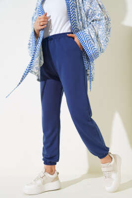 Pazarium - Paça Lastikli Jogger Pantolon Parlement