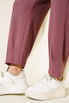 Loyşa Armalı Çımalı İkili Takım Gül Kurusu - Thumbnail