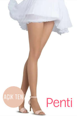 Pazarium - Penti Yaz İnceliği 8 Den Külotlu Çorap 51 Açık Ten