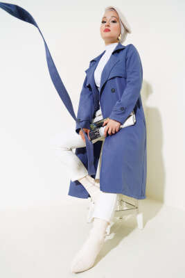 Pazarium - Kuşaklı Araboy Trenç İndigo