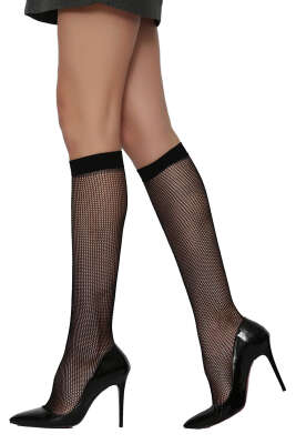 Daymod Rete File Dizaltı Çorap 500 Siyah - Thumbnail