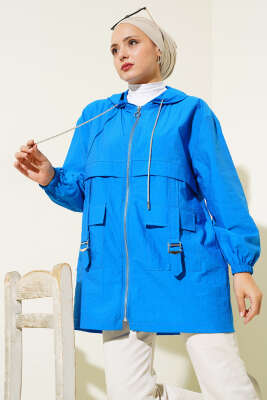 Cep Tokalı Fermuarlı Kap Saks - Thumbnail