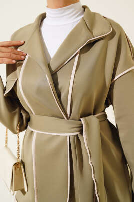 Biyeli Scuba İkili Takım Haki - Thumbnail