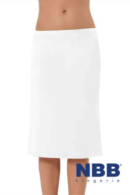 NBB Uzun Jipon Beyaz - Thumbnail