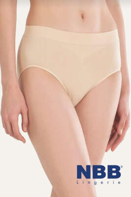 Pazarium - NBB Dikişsiz Bayan Slip Ten