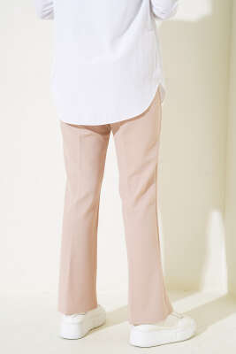 Dabıl İspanyol Paça Pantolon Kum Bej - Thumbnail